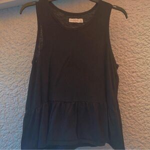 Abercrombie & Fitch Black Tank Top